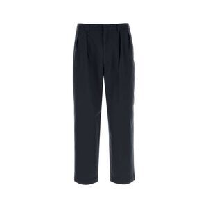 Nanamica Men Navy Blue Cotton Blend Pant